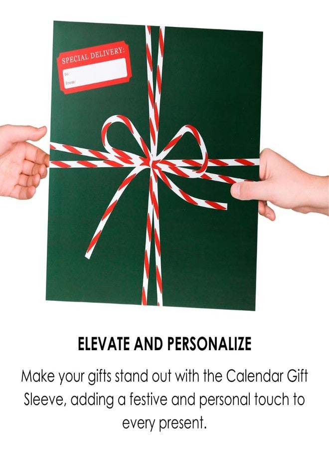 جرافيك أغطية تقويم العطلات من جرافيك، مجموعة من 3 قطع، غلاف هدايا عيد الميلاد يناسب التقاويم الشهرية الجدارية القياسية مقاس 12 بوصة × 12 بوصة، غطاء تقويم واقٍ مزخرف، ظرف قابل للتقشير واللصق، 12.5 بوصة × 12.5 بوصة - Image 5